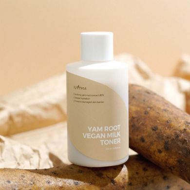 Увлажняющий тонер с корнем дикого ямса Isntree Yam Root Vegan Milk Toner 200 мл - основное фото