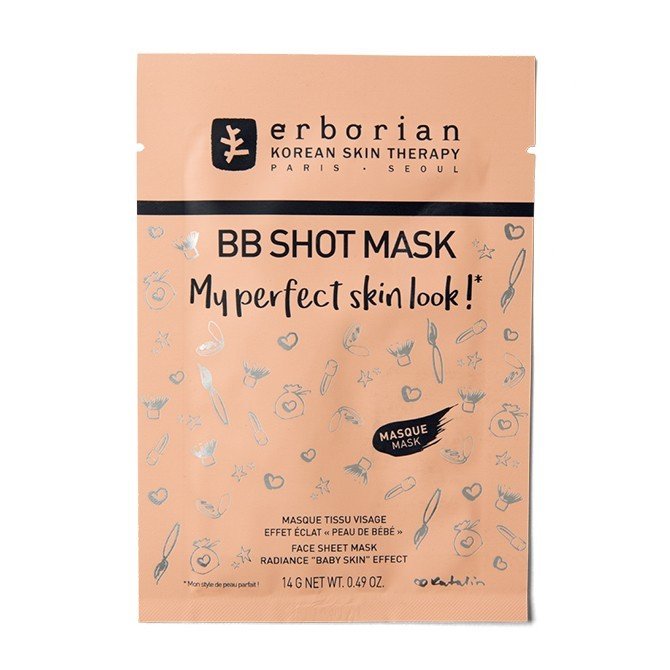 Тканевая маска для лица Erborian BB Shot Mask 14 г - основное фото