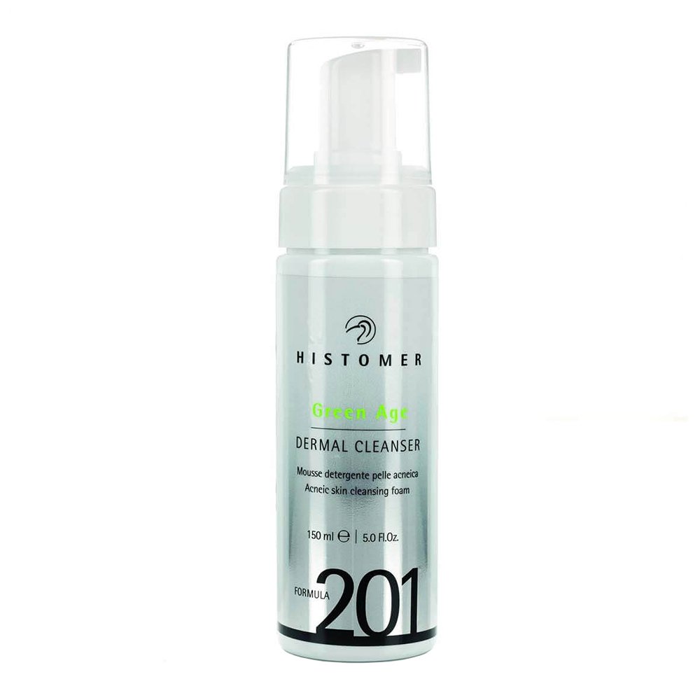 Очищающий мусс для жирной кожи Histomer Formula 201 Green Age Dermal Cleanser 150 мл - основное фото