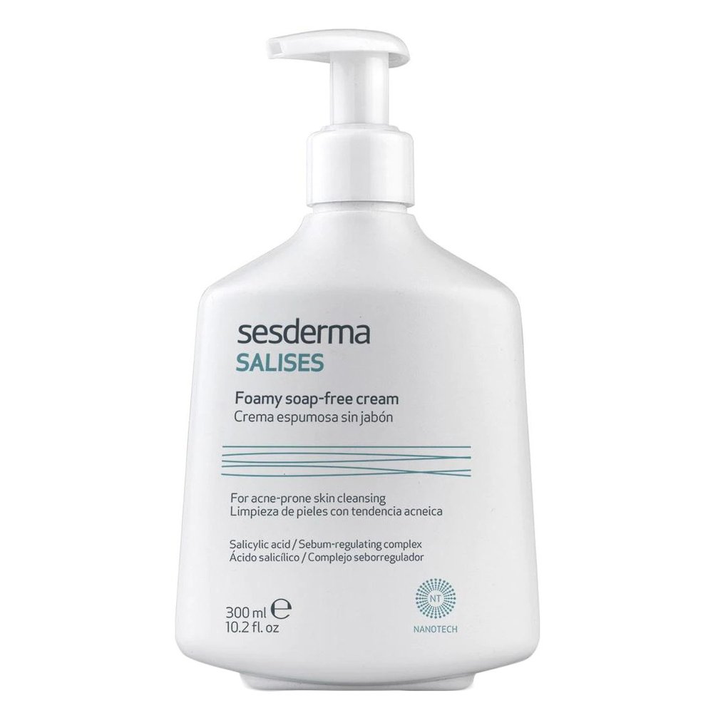 Пенящийся крем для умывания Sesderma Salises Foamy Soap-Free Cream 300 мл - основное фото