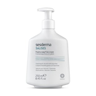 Пенящийся крем для умывания Sesderma Salises Foamy Soapless Cream 250 мл - основное фото