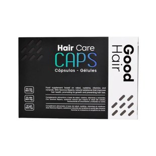 Витамины для роста волос с серенао и биотином Good Hair (Regenera Activa) Hair Care Caps 30 шт - основное фото