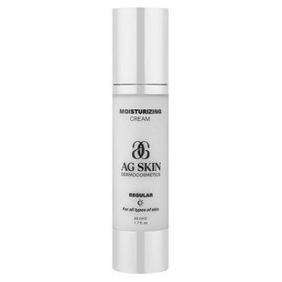 Увлажняющий крем с церамидами AG SKIN Regular Moisturizing Cream Ceramides Biological Fractions Cannabis 50 мл - основное фото