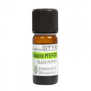 Эфирное масло «Чёрный перец» STYX Naturcosmetic Pure Essential Oil Pfeffer Schwarz 10 мл - основное фото