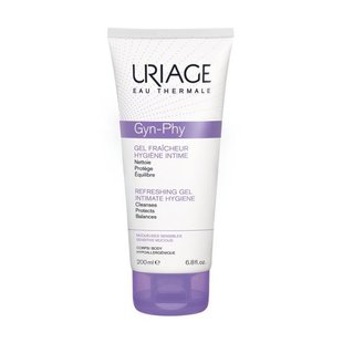 Гель для інтимної гігієни Uriage Gyn-Phy Refreshing Gel Intimate Hygiene 200 мл - основне фото