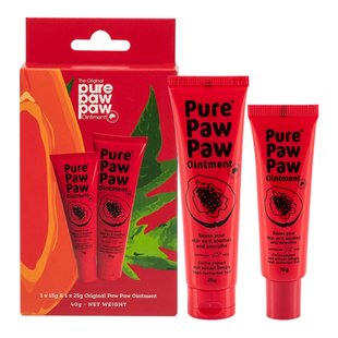 Восстанавливающий бальзам для губ без запаха Pure Paw Paw Ointment Original Duo 2 шт - основное фото