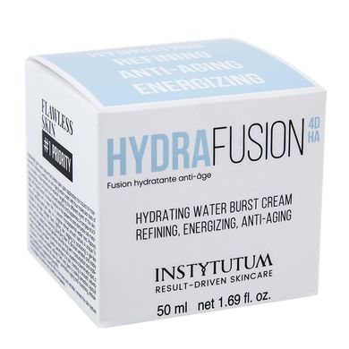 Гель-крем с 4 видами гиалуроновой кислоты INSTYTUTUM HydraFusion 4D Hydrating Water Burst Cream 50 мл - основное фото