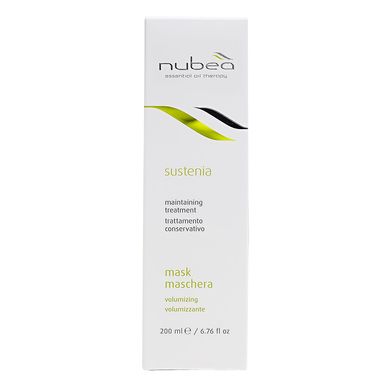 Маска для об'єму волосся Nubea Sustenia Volumizing Mask 200 мл - основне фото