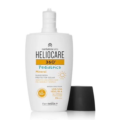 Минеральный солнцезащитный гель-крем для детей Cantabria Labs Heliocare 360º Pediatrics Mineral SPF 50+ 50 мл - основное фото