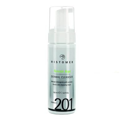 Очищувальний мус для жирної шкіри Histomer Formula 201 Green Age Dermal Cleanser 150 мл - основне фото