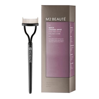 Стальная щёточка-разделитель для ресниц M2 Beaute High Precision Eyelash Comb 1 шт - основное фото