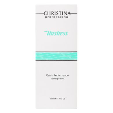 Успокаивающий крем быстрого действия Christina Unstress Quick Performance Calming Cream 30 мл - основное фото