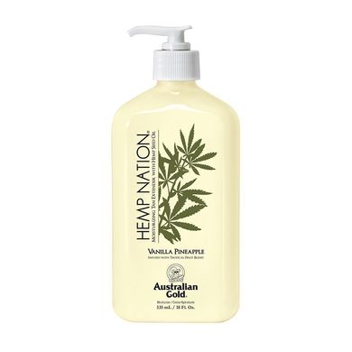 Увлажняющий лосьон для продления загара Australian Gold Hemp Nation Vanilla Pineapple Tan Extender 535 мл - основное фото