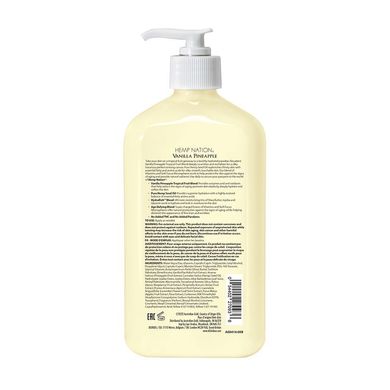 Увлажняющий лосьон для продления загара Australian Gold Hemp Nation Vanilla Pineapple Tan Extender 535 мл - основное фото