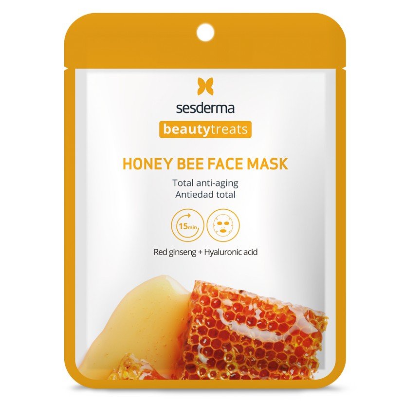 Антивікова маска з бджолиною отрутою Sesderma Beauty Treats Honey Bee Face Mask 22 мл - основне фото