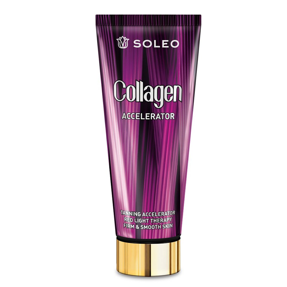 Лосьйон для прискорення засмаги в солярії з колагеном SOLEO Collagen Accelerator 200 мл - основне фото