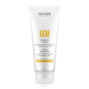 Увлажняющий крем-эмолент для сухой кожи тела BABE Laboratorios Emollient Cream 200 мл - основное фото