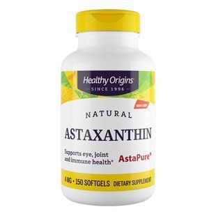 Астаксантин Healthy Origins Natural Astaxanthin 4 mg 150 шт - основне фото