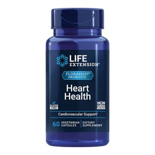 Диетическая добавка для сердечно-сосудистой системы Life Extension Florassist Probiotic Heart Health 60 шт - основное фото