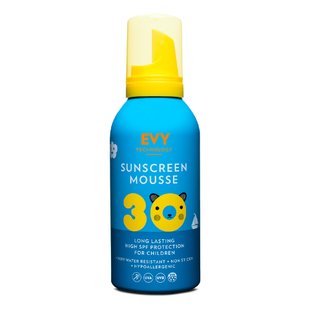 Солнцезащитный мусс для детей и младенцев EVY Technology Sunscreen Mousse Kids SPF 30 150 мл - основное фото