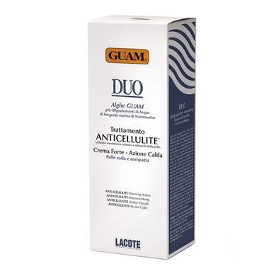 Антицелюлітний розігріваючий крем Guam Duo Trattamento Anticellulite Crema Forte Azione Calda 200 мл - основне фото