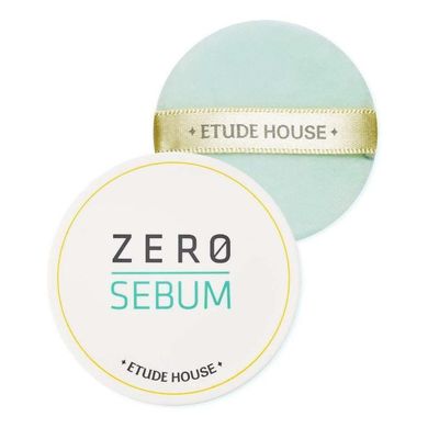 Мінеральна матувальна пудра для обличчя Etude House Zero Sebum Drying Powder 6 г - основне фото