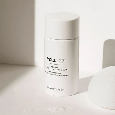 Освітлювальна відлущувальна пудра COSMETICS 27 PEEL 27 Brightening Micro-Exfoliating Powder 40 г - основне фото