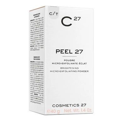 Освітлювальна відлущувальна пудра COSMETICS 27 PEEL 27 Brightening Micro-Exfoliating Powder 40 г - основне фото