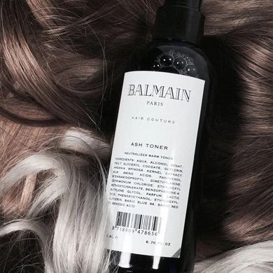 Пепельный спрей-тонер для волос Balmain Paris Ash Toner 200 мл - основное фото