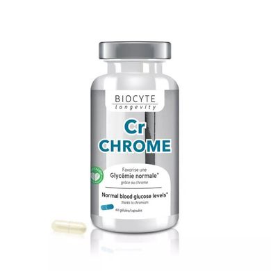 Харчова добавка Biocyte Cr Chrome 60 шт - основне фото