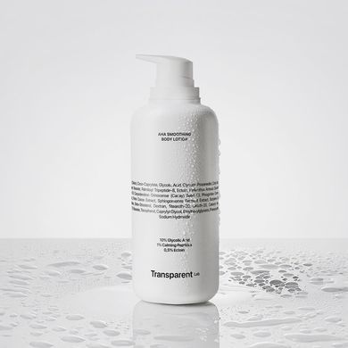 Разглаживающий лосьон для тела Transparent Lab AHA Smoothing Body Lotion 400 мл - основное фото