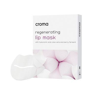 Регенерувальна тканинна маска для губ Croma Regenerating Lip Mask 8 шт - основне фото