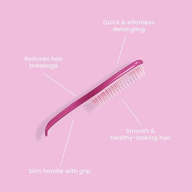 Розово-малиновая расчёска для волос Tangle Teezer The Ultimate Detangler Raspberry Rouge - основное фото