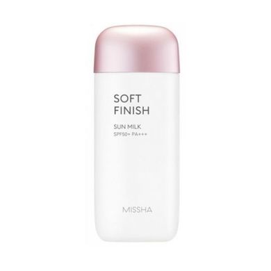 Сонцезахисне молочко для чутливої шкіри MISSHA All Around Safe Block Soft Finish Sun Milk SPF 50+ PA+++ 70 мл - основне фото