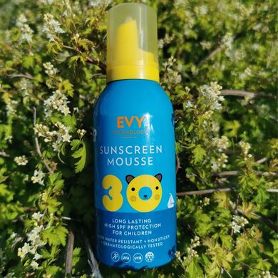 Солнцезащитный мусс для детей и младенцев EVY Technology Sunscreen Mousse Kids SPF 30 150 мл - основное фото