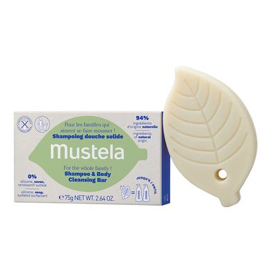 Твёрдый шампунь для детей Mustela Champú Sólido Cabello & Cuerpo 75 г - основное фото