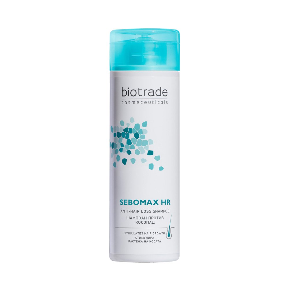 Шампунь против выпадения волос Biotrade Sebomax HR Anti Hair Loss Shampoo 200 мл - основное фото