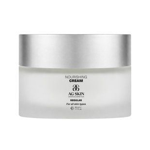 Поживний крем з пептидами AG SKIN Regular Nourishing Cream Peptides Biological Fractions Cannabis 50 мл - основне фото
