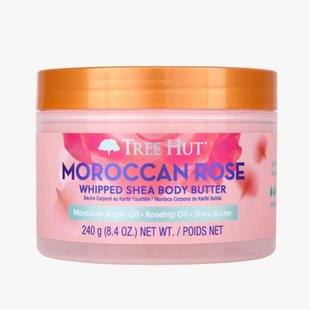 Батер для тіла «Марокканська троянда» Tree Hut Moroccan Rose Whipped Body Butter 240 г - основне фото