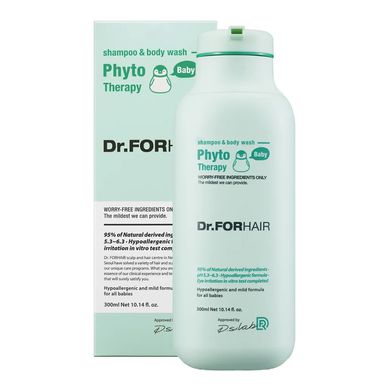 Детский фито шампунь-гель для волос и тела Dr.FORHAIR Phyto Therapy Baby Shampoo & Body Wash 300 мл - основное фото