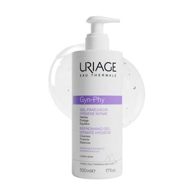 Гель для интимной гигиены Uriage Gyn-Phy Refreshing Gel Intimate Hygiene 500 мл - основное фото