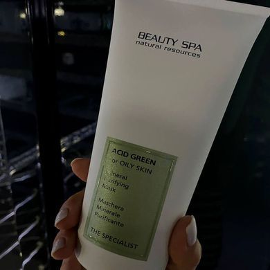 Очищающая минеральная маска BEAUTY SPA The Specialist Acid Green Mineral Purifying Mask 300 мл - основное фото