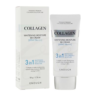 Освітлювальний BB крем з морським колагеном Enough Collagen 3 in 1 Whitening Moisture BB Cream 50 мл - основне фото