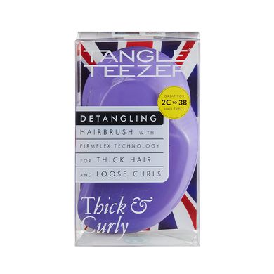 Бузкова щітка для волосся Tangle Teezer Original Thick & Curly Lilac Fondant - основне фото