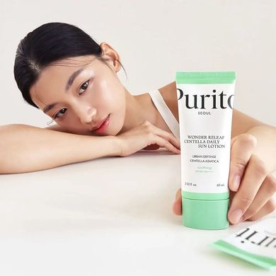 Сонцезахисний щоденний лосьйон Purito Wonder Releaf Centella Daily Sun Lotion 60 мл - основне фото