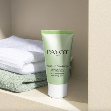 Суперабсорбирующее матирующее средство Payot Masque Charbon Ultra-Absorbent Mattifying Care 50 мл - основное фото