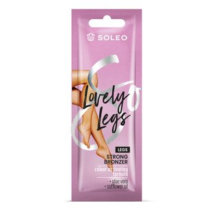 Лосьон-бронзатор для загара ног в солярии SOLEO Glamour Lovely Legs 10 мл - основное фото