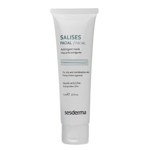 Очищающая маска с гликолевой кислотой Sesderma Salises Astringent Mask 75 мл - основное фото