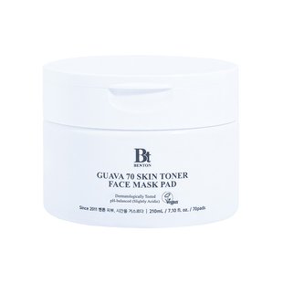 Успокаивающие тонер-пэды с гуавой и азуленом Benton Guava 70 Skin Toner Face Mask Pad 70 шт - основное фото