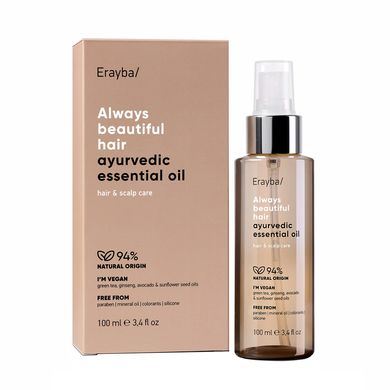 Аюрведична олія для волосся Erayba ABH Ayurvedic Essential Oil 100 мл - основне фото
